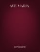 Ave Maria Vocal Solo & Collections sheet music cover